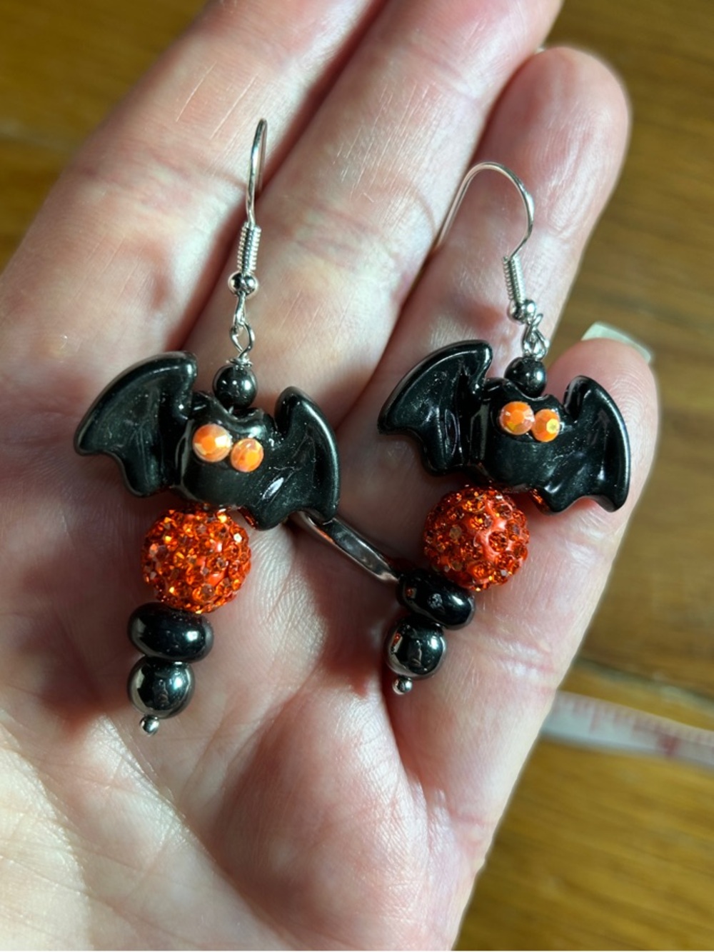 3/$25 Bat Dangle Earrings